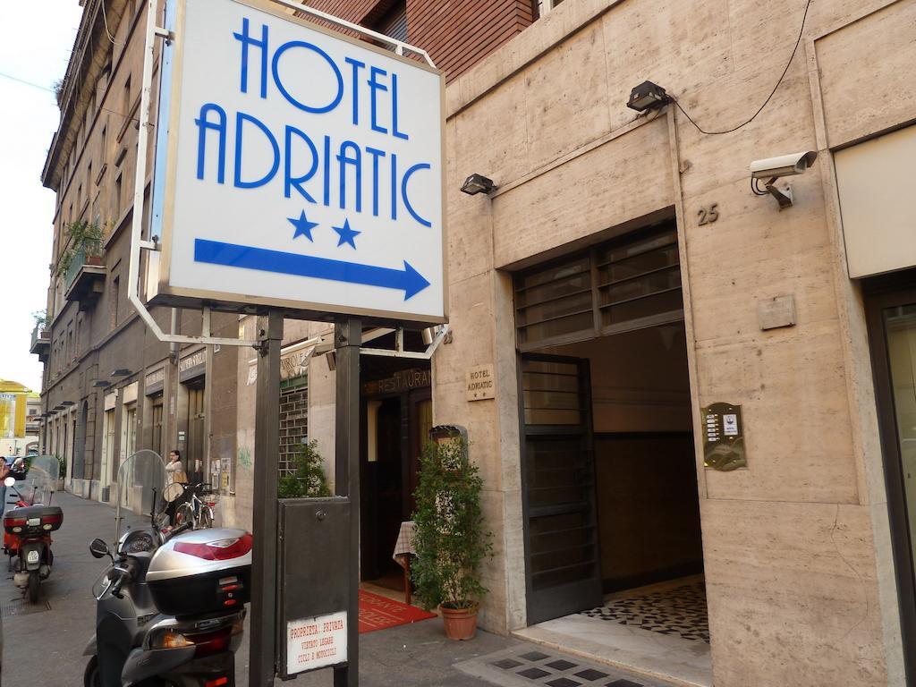 Hotel Adriatic Rom Exterior foto